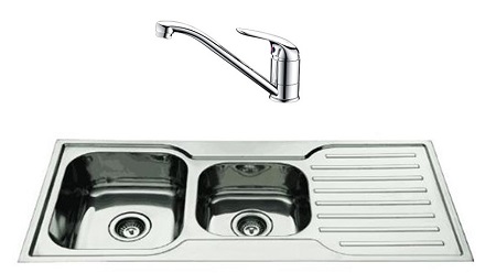 Kitchen sink & mixer